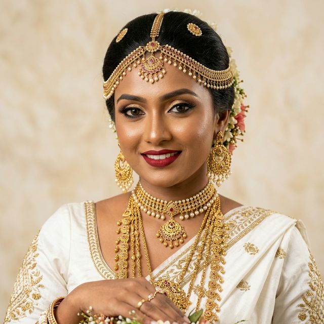 Kandyan Bride Close-up